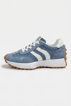 Women’s Casual Platform Retro Suede Trainers