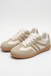 Women's Retro Gum Sole Trainers Lace Up