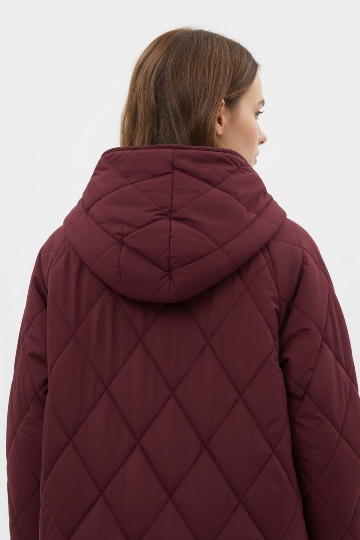 Caurelle | Women’s Long Quilted Puffer Coat – Effortless Warmth Meets Timeless Elegance