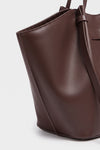 Women's Spacious Leather Shoulder Tote Bag