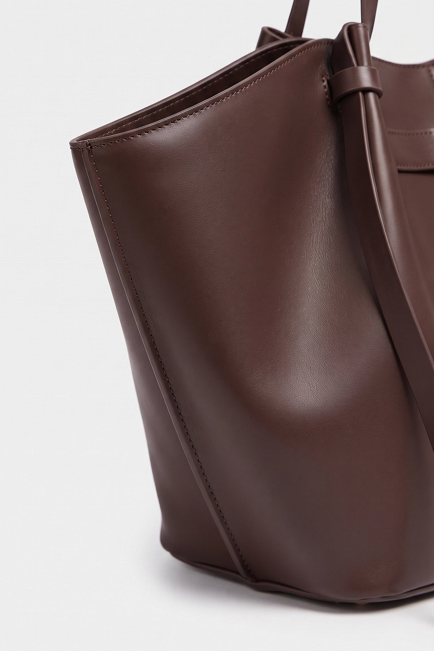 Women's Spacious Leather Shoulder Tote Bag