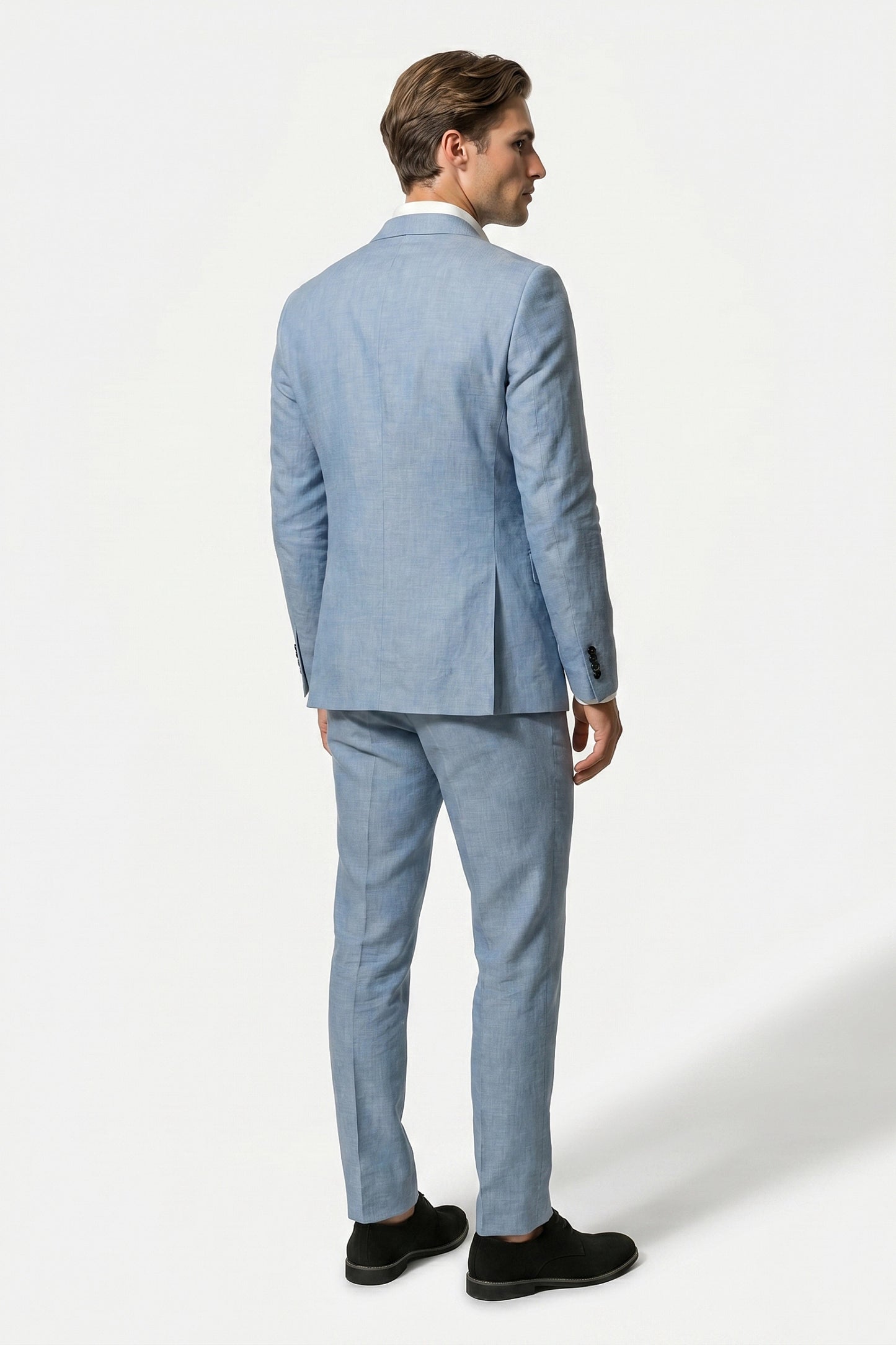 Caurelle | Men’s Linen Style Suit Classic Casual Elegance