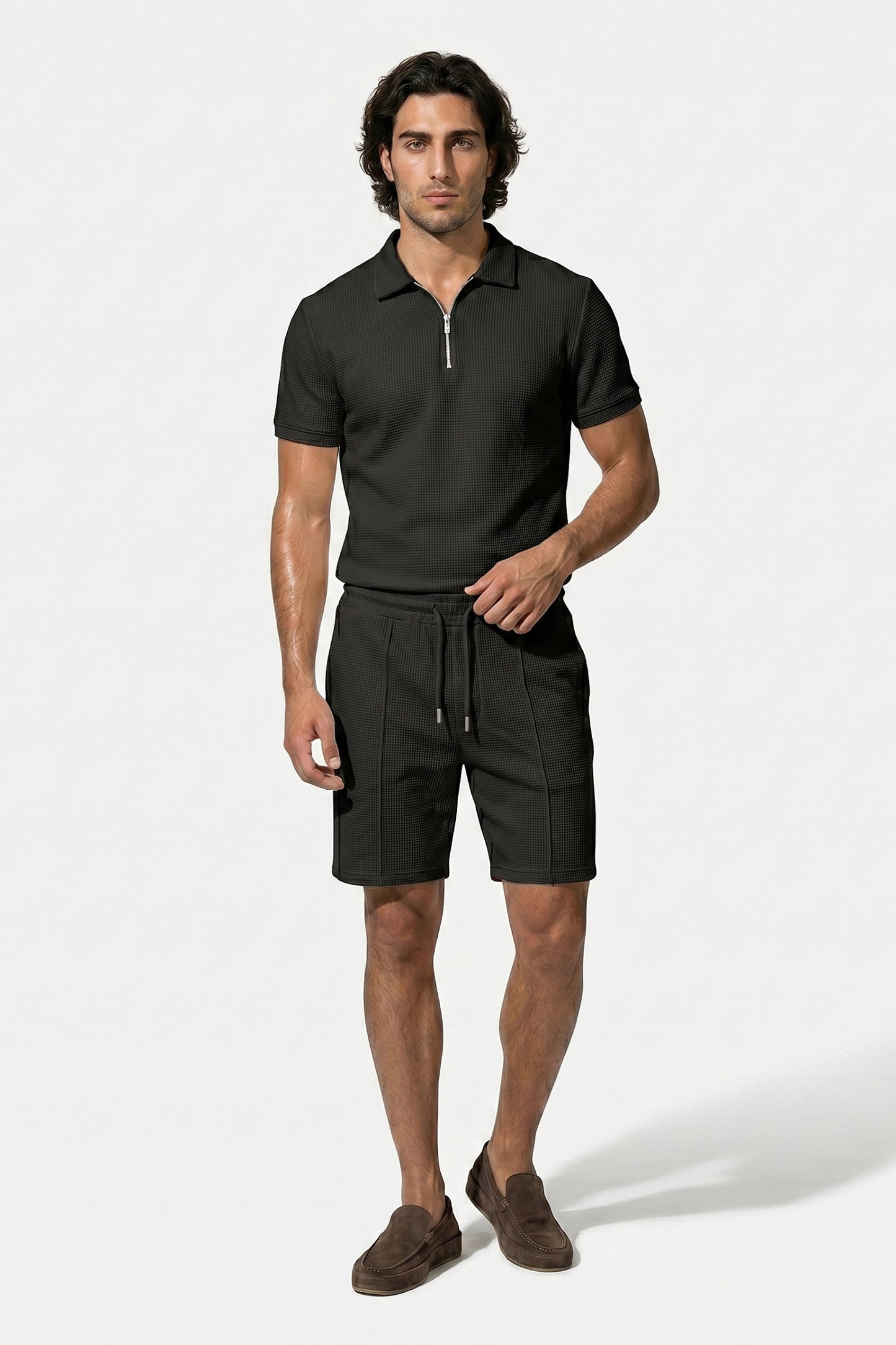 Caurelle | Men's Polo Shirt and Shorts Co Ord Set