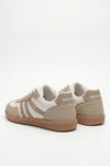 Women's Retro Gum Sole Trainers Lace Up