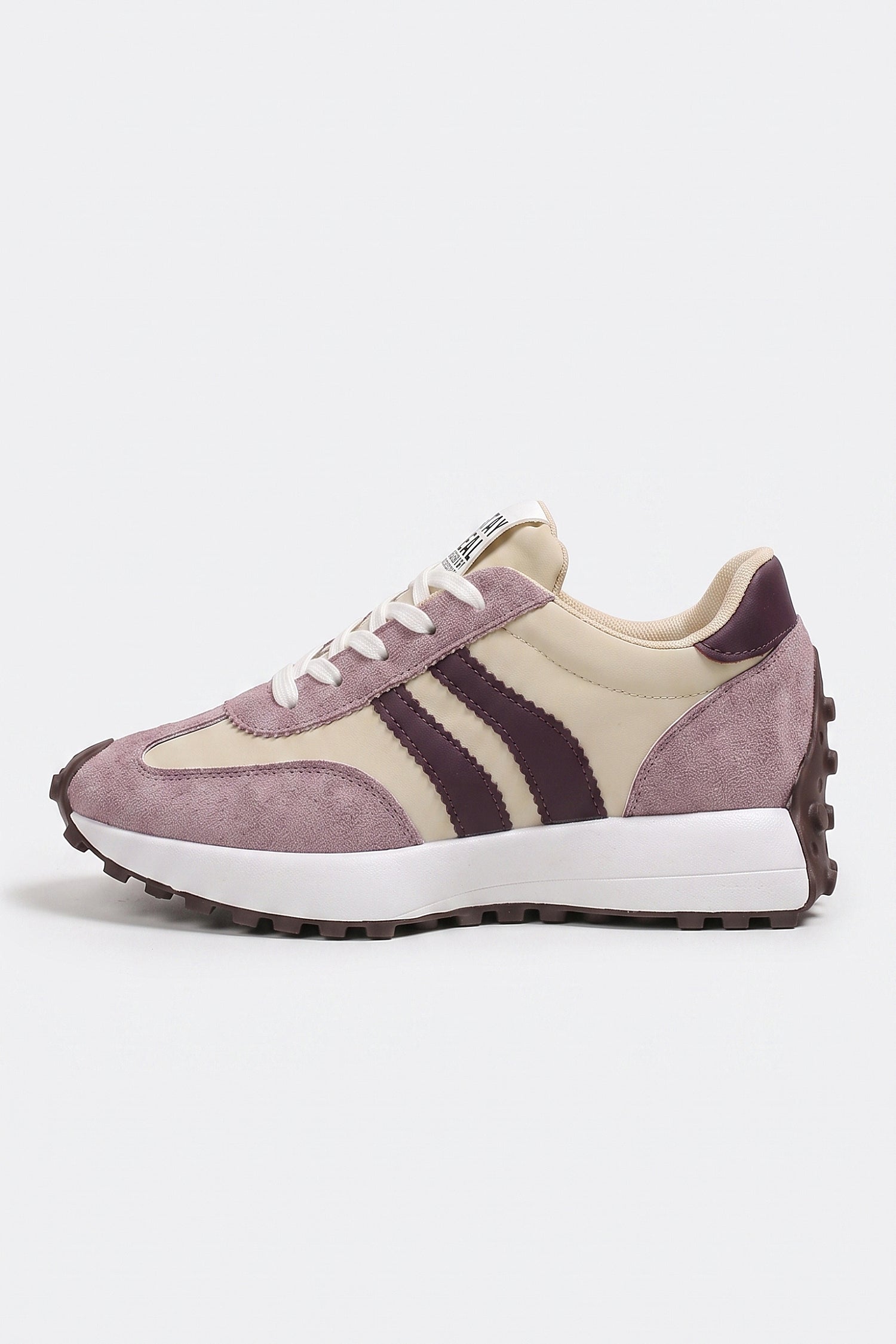 Women’s Casual Platform Retro Suede Trainers