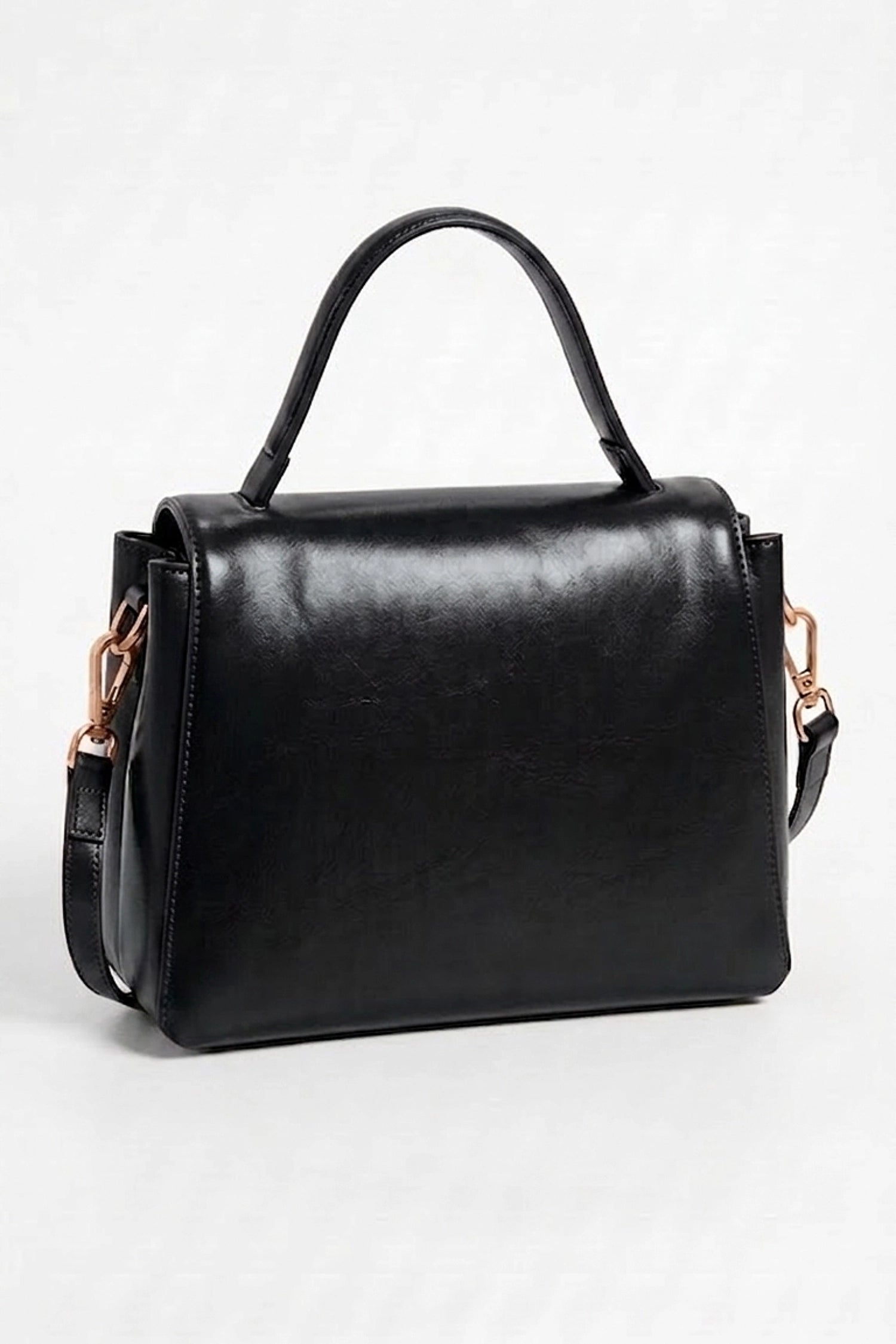 Women's Versatile Genuine Leather Satchel Crossbody Bag with Top Handle