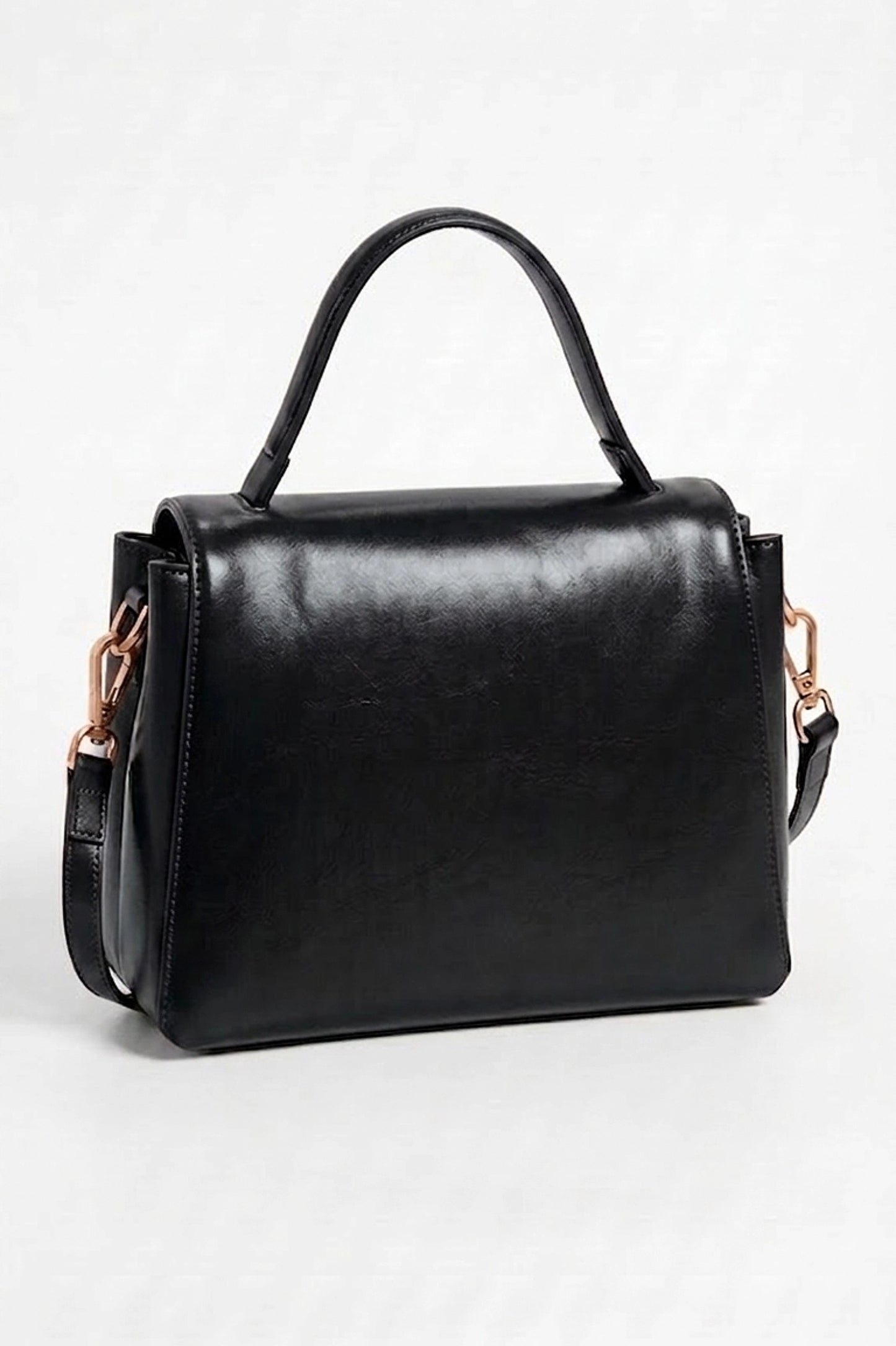 Women's Versatile Genuine Leather Satchel Crossbody Bag with Top Handle