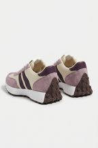 Women’s Casual Platform Retro Suede Trainers