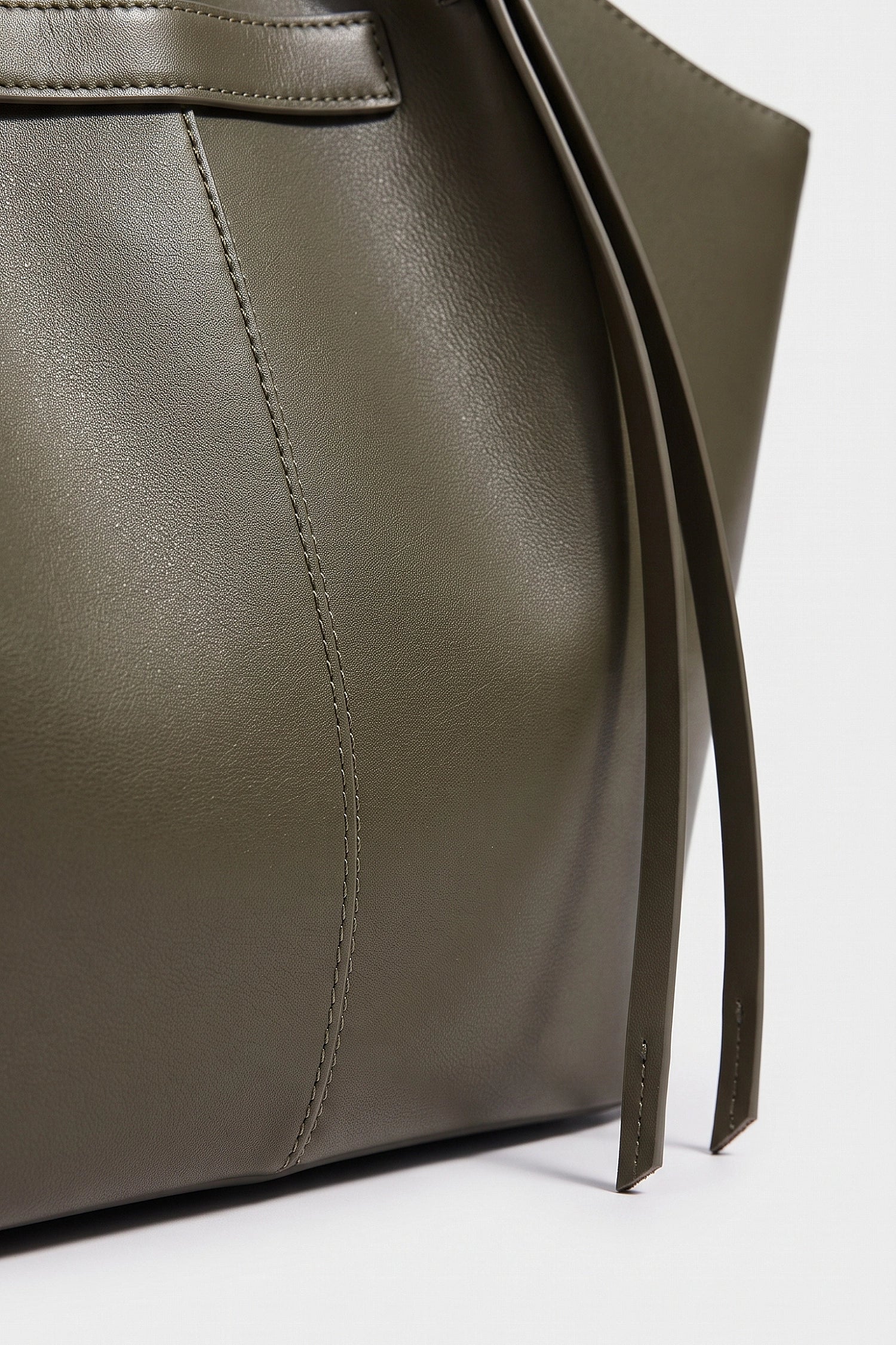 Women's Spacious Leather Shoulder Tote Bag