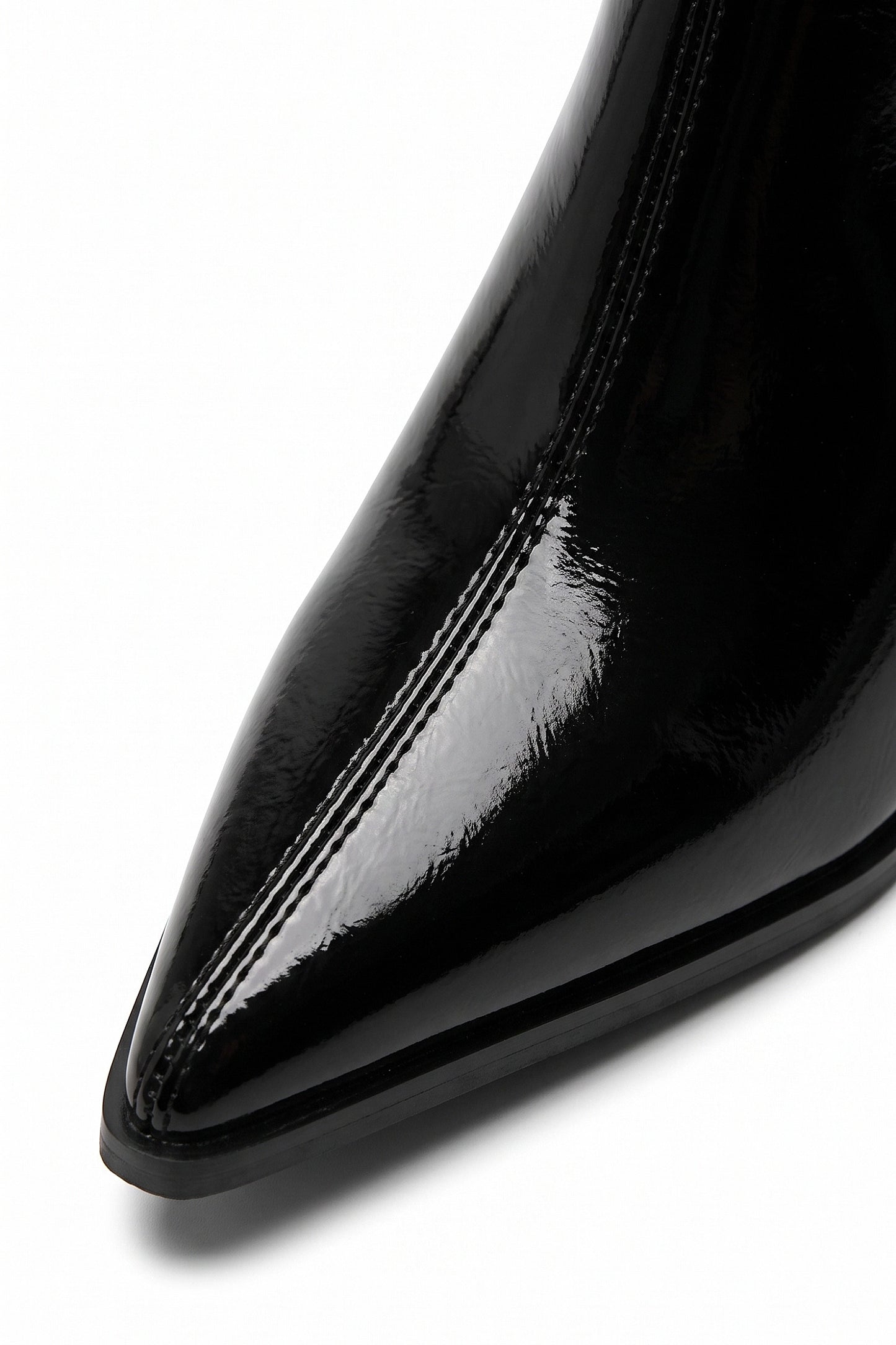 Women's Pointed Ankle Boots with Block Heel