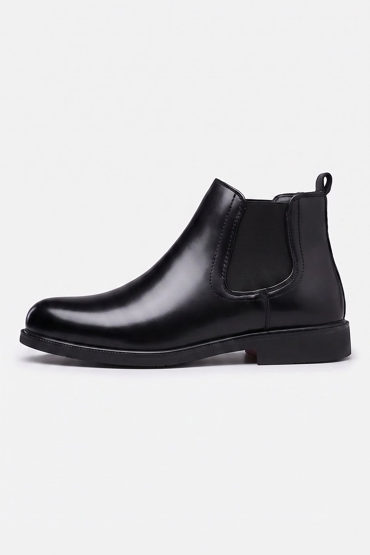 Men's Easy Wear Chelsea Boots with Low Block Heel