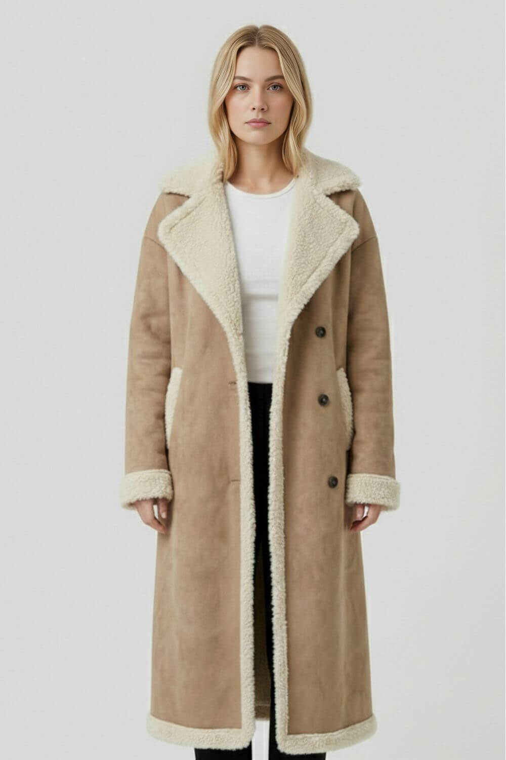 Caurelle | Women’s Soft Plush Long Coat