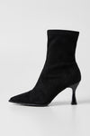 Women's Winter Easy Wear Pointed Toe Stiletto Suede Ankle Boots