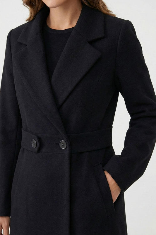 Caurelle | Women’s Long Coat - Elegant Outerwear Warmth