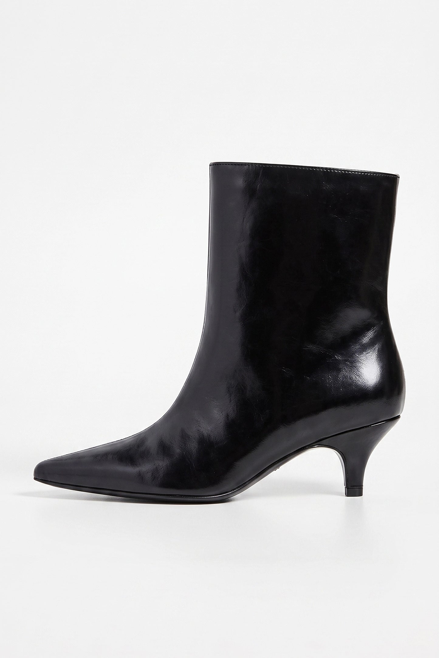 Women's Winter Elegant Leather Ankle Boots with Pointed Toe