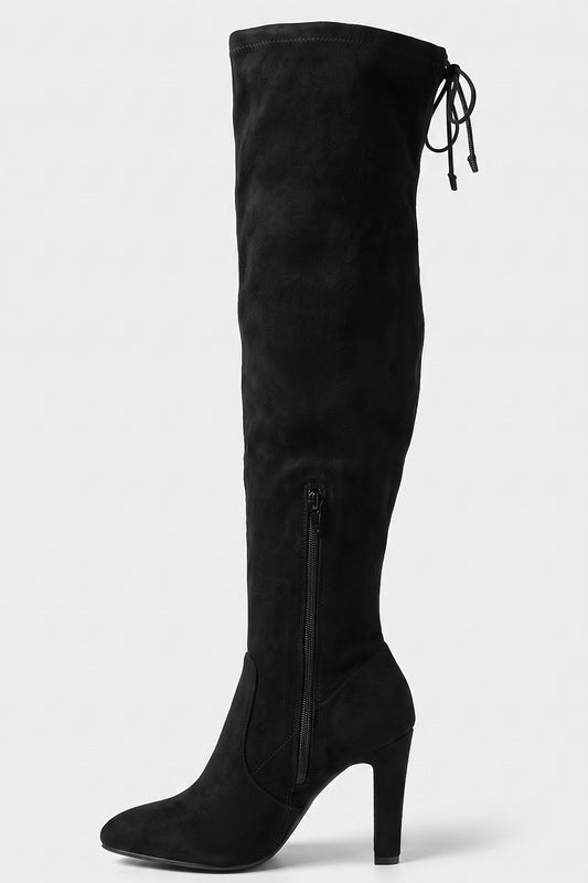Women's Winter Comfortable Suede Knee High Boots