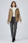 Caurelle | Women’s Hooded Padded Faux Fur Jacket