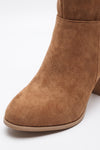 Women's Winter Comfortable Suede Knee High Boots with Side Zip