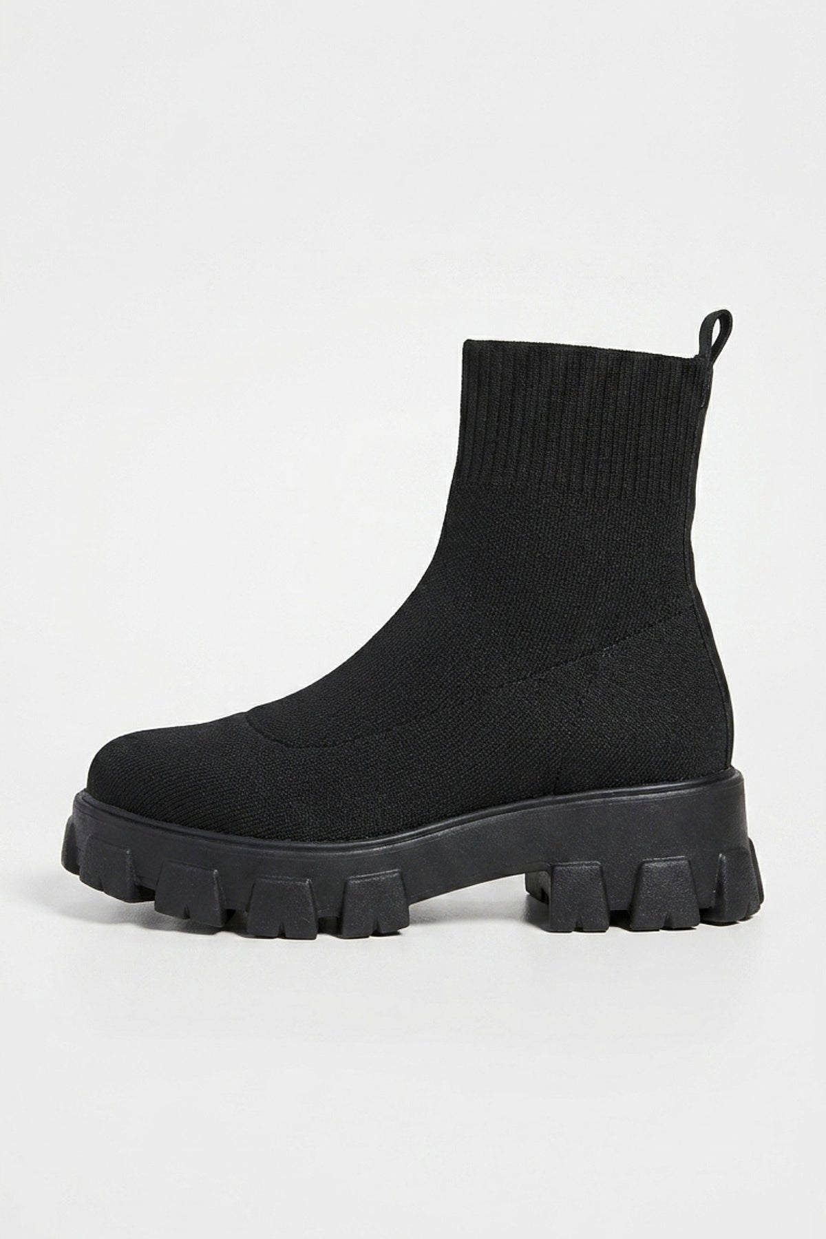 Women's Winter Easy Wear Sock Ankle Boots with Chunky Platform Sole