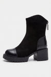 Women’s Winter Chunky Block Heel Suede Ankle Boots
