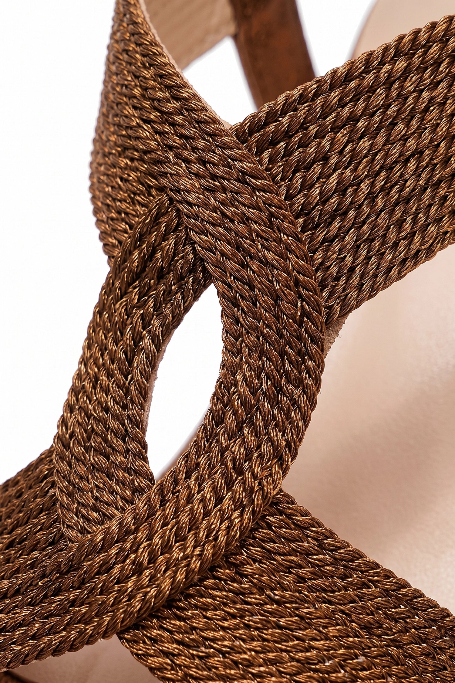 Women's Espadrille Wedge Sandals with Cross Straps