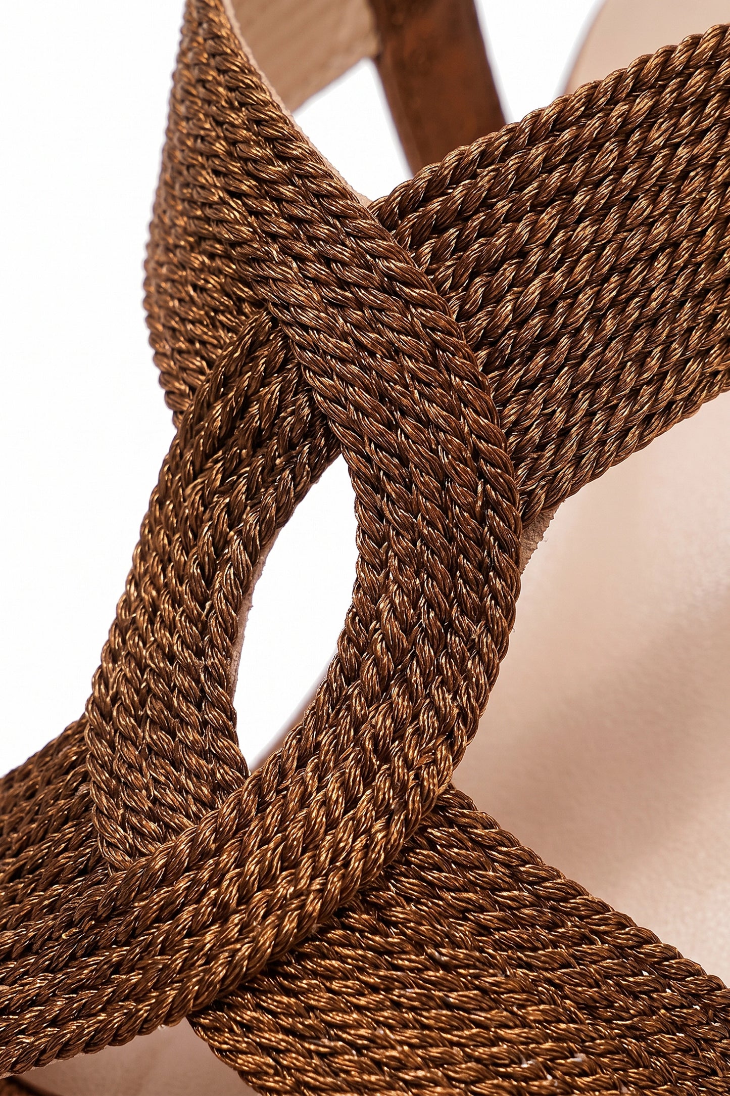 Women's Espadrille Wedge Sandals with Cross Straps