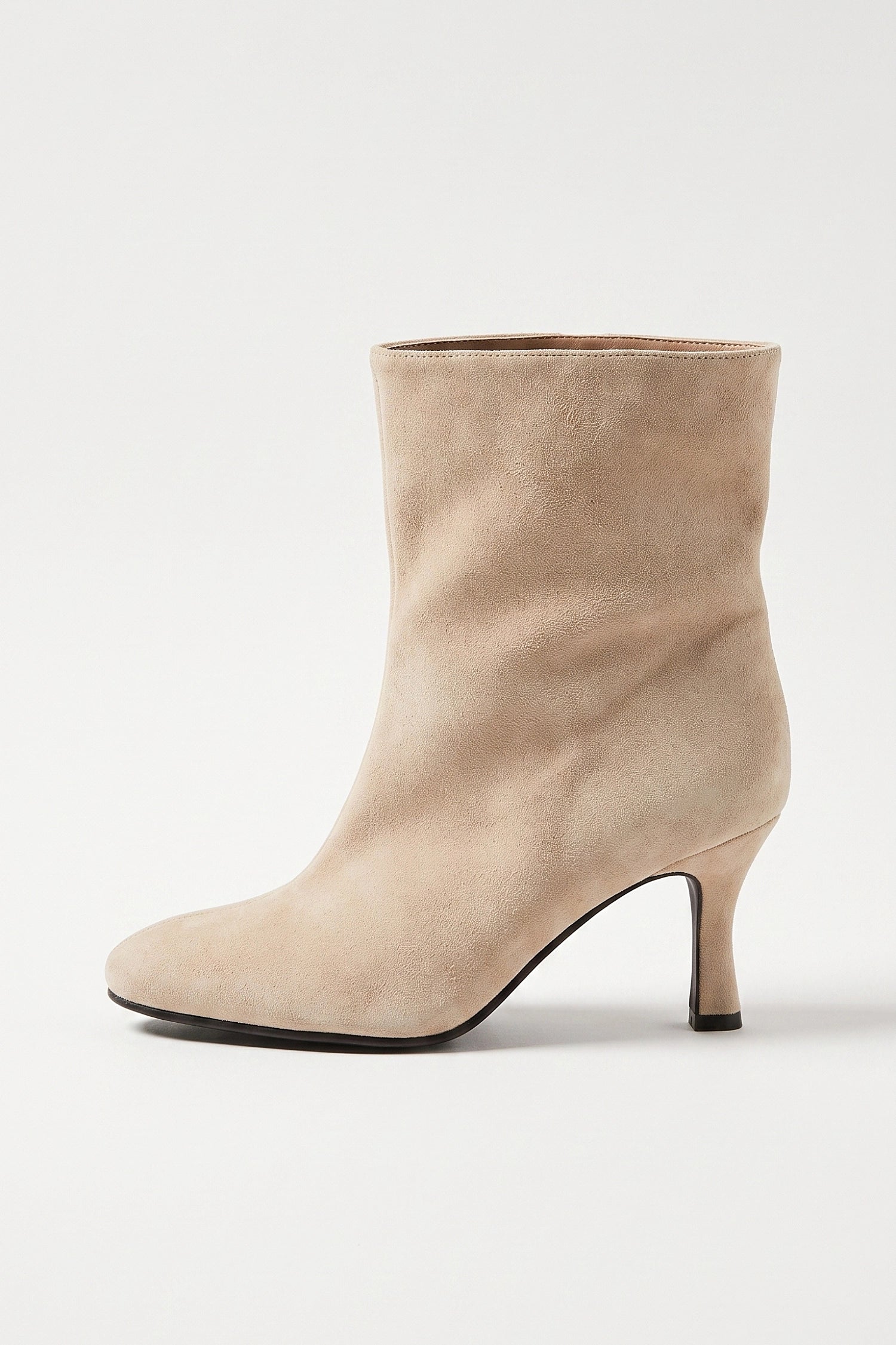Women's Winter Versatile Slip On Round Toe Suede Ankle Boots