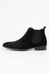 Men's Winter Easy Wear Chelsea Boots with Suede Look
