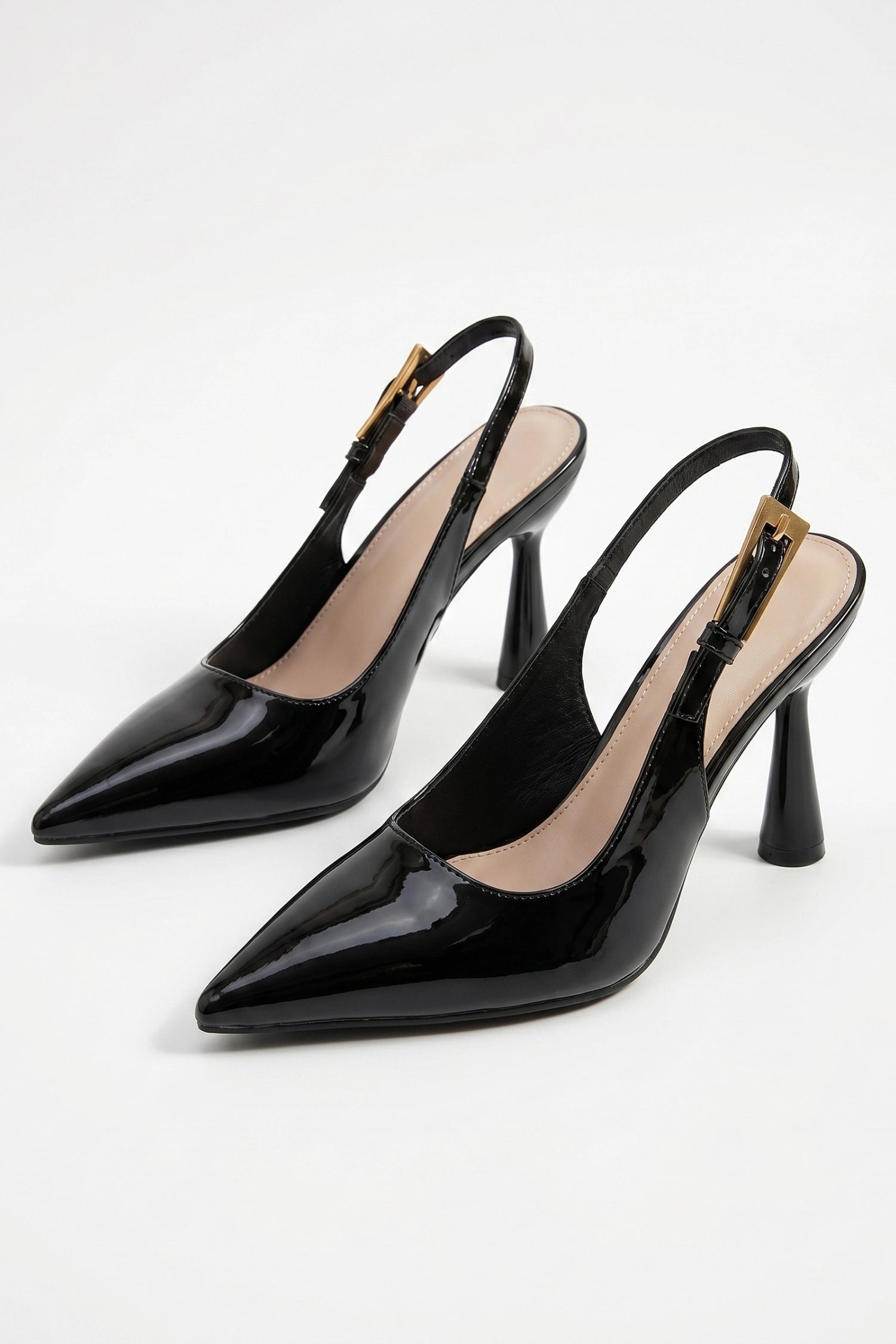 Caurelle | Women’s Black Heels Ankle Strap Formal Party Elegance