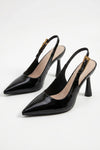 Caurelle | Women’s Black Heels Ankle Strap Formal Party Elegance