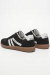 Women's Retro Gum Sole Trainers Lace Up