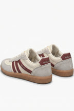 Women's Retro Gum Sole Trainers Lace Up