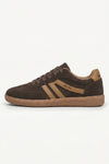 Women's Retro Gum Sole Trainers Lace Up