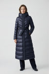 Caurelle | Women’s Long Waist Belt Puffer Coat