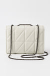 Women's Lightweight Quilted Chain Crossbody Shoulder Bag