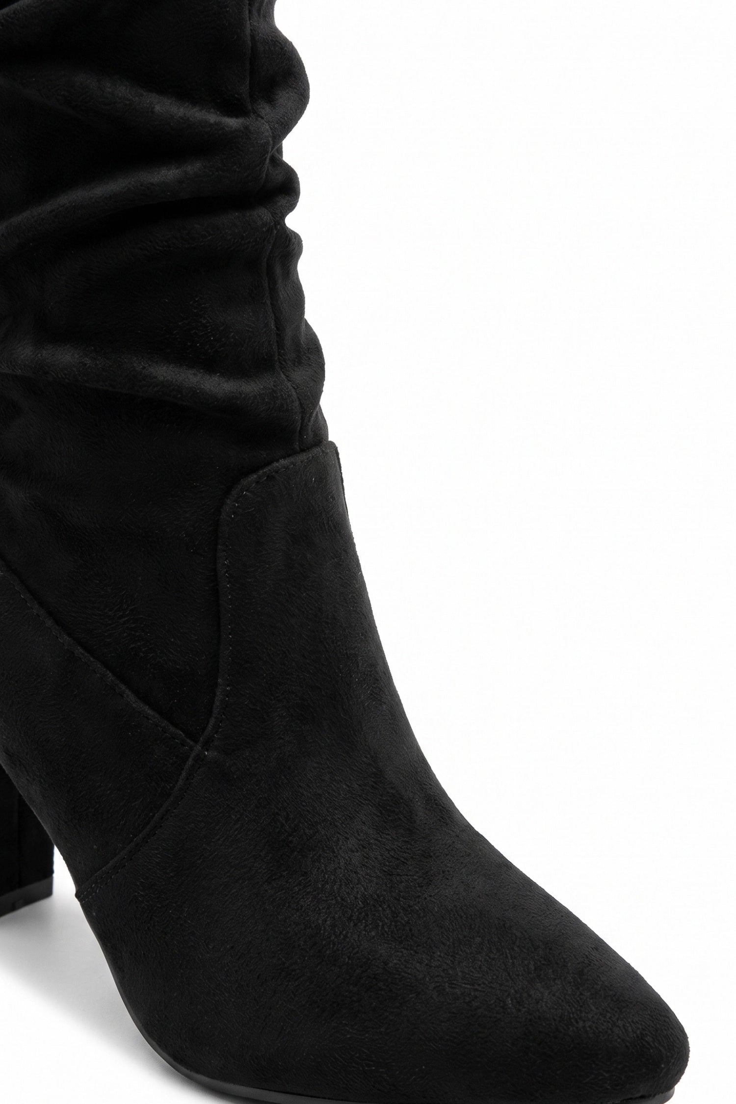 Women's Winter Stylish Suede Slouch Knee High Boots