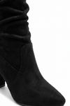 Women's Winter Stylish Suede Slouch Knee High Boots