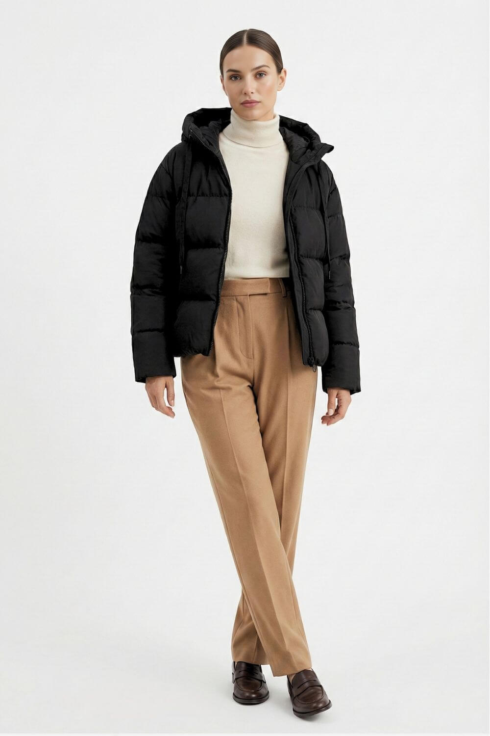 Caurelle | Women’s Padded Black Puffer Jacket
