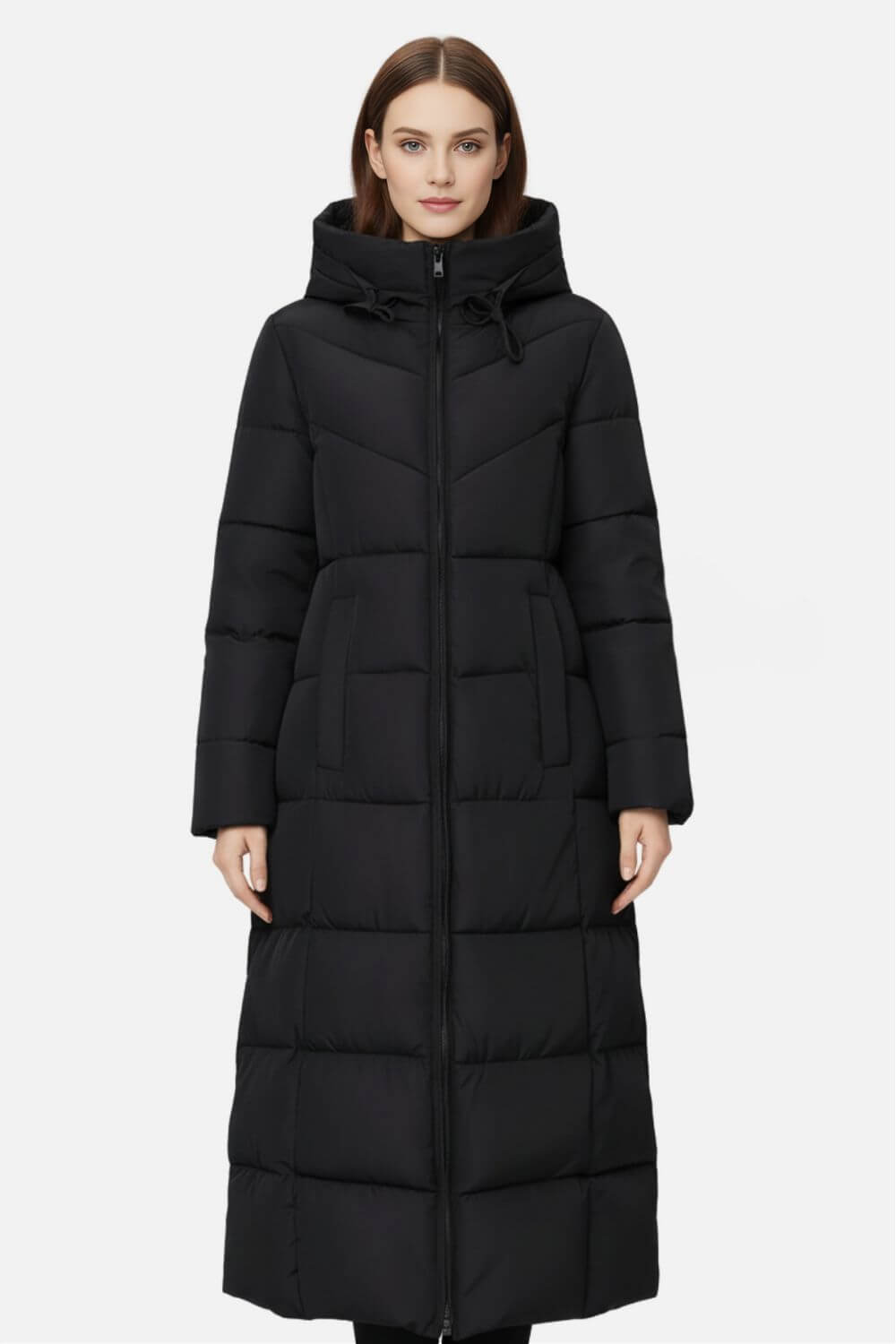Caurelle | Women’s Long Hooded Puffer Coat