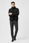 Caurelle | Men’s Stand-Collar Puffer Jacket with Fleece Lining