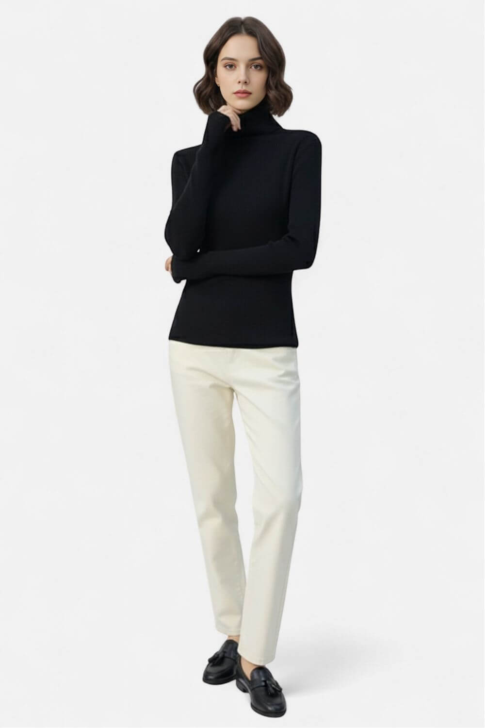 Caurelle | Women’s Turtleneck Jumper – Modern Warmth with Timeless Grace