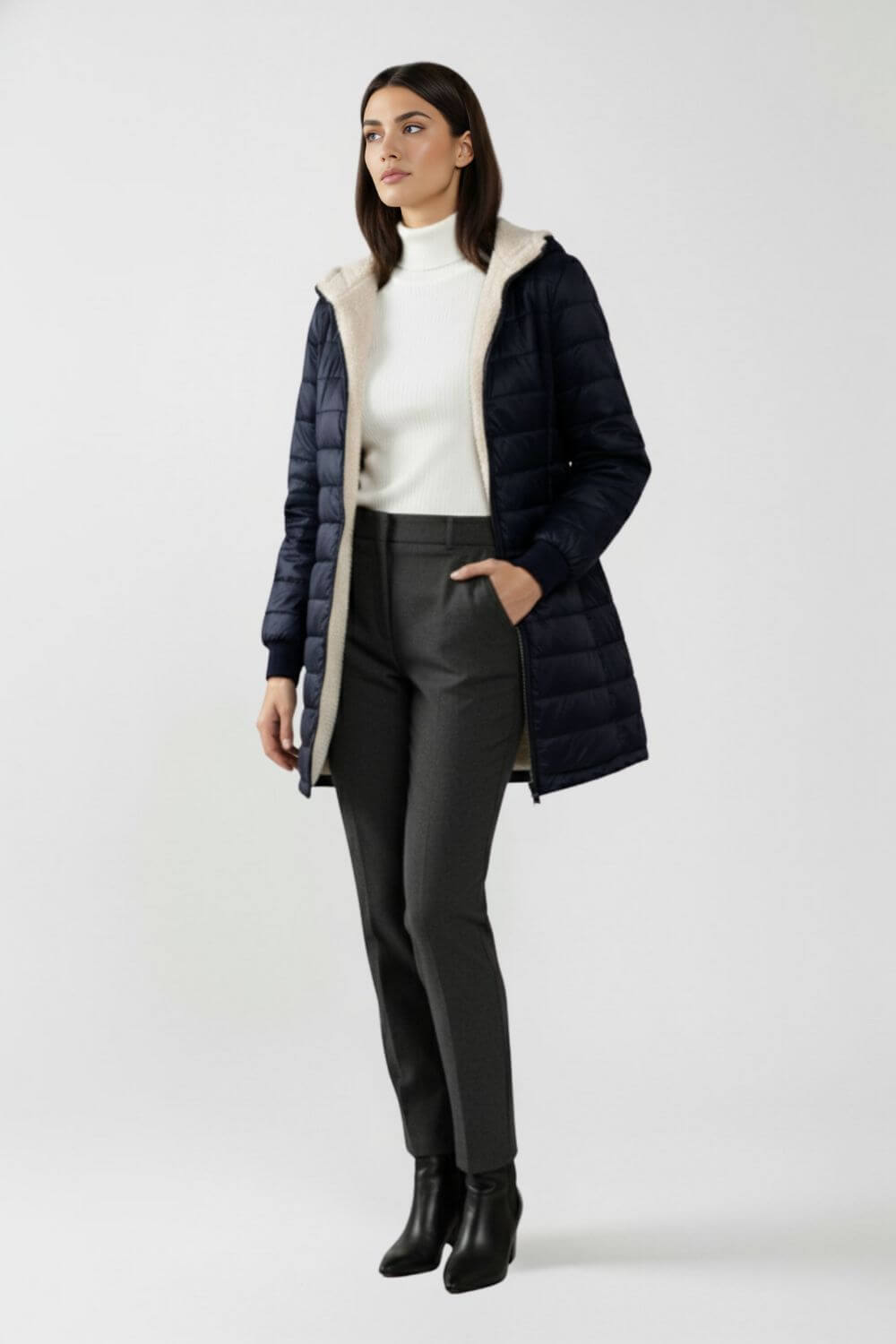 Caurelle | Women’s Puffer Jacket with Refined Insulated Finish