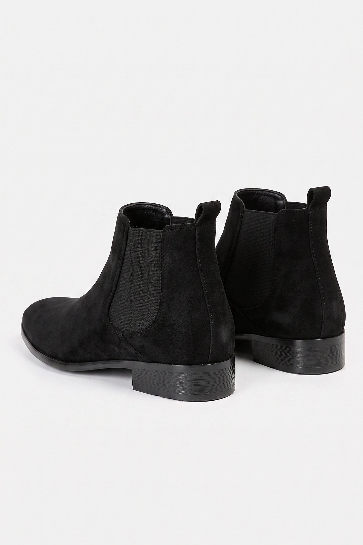Men's Winter Easy Wear Chelsea Boots with Suede Look