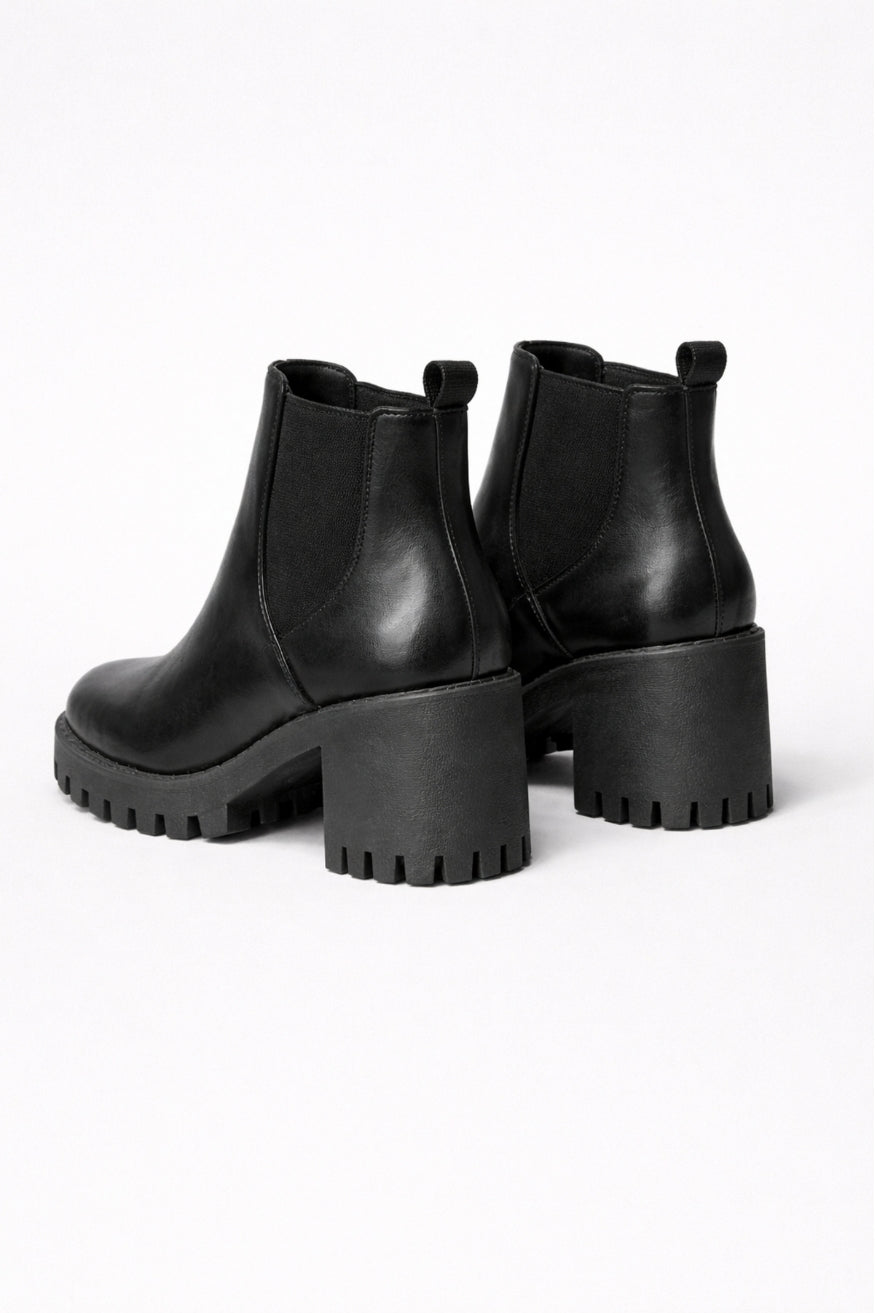 Caurelle | Women’s Ankle Boots – Thick-Soled Chunky Heel