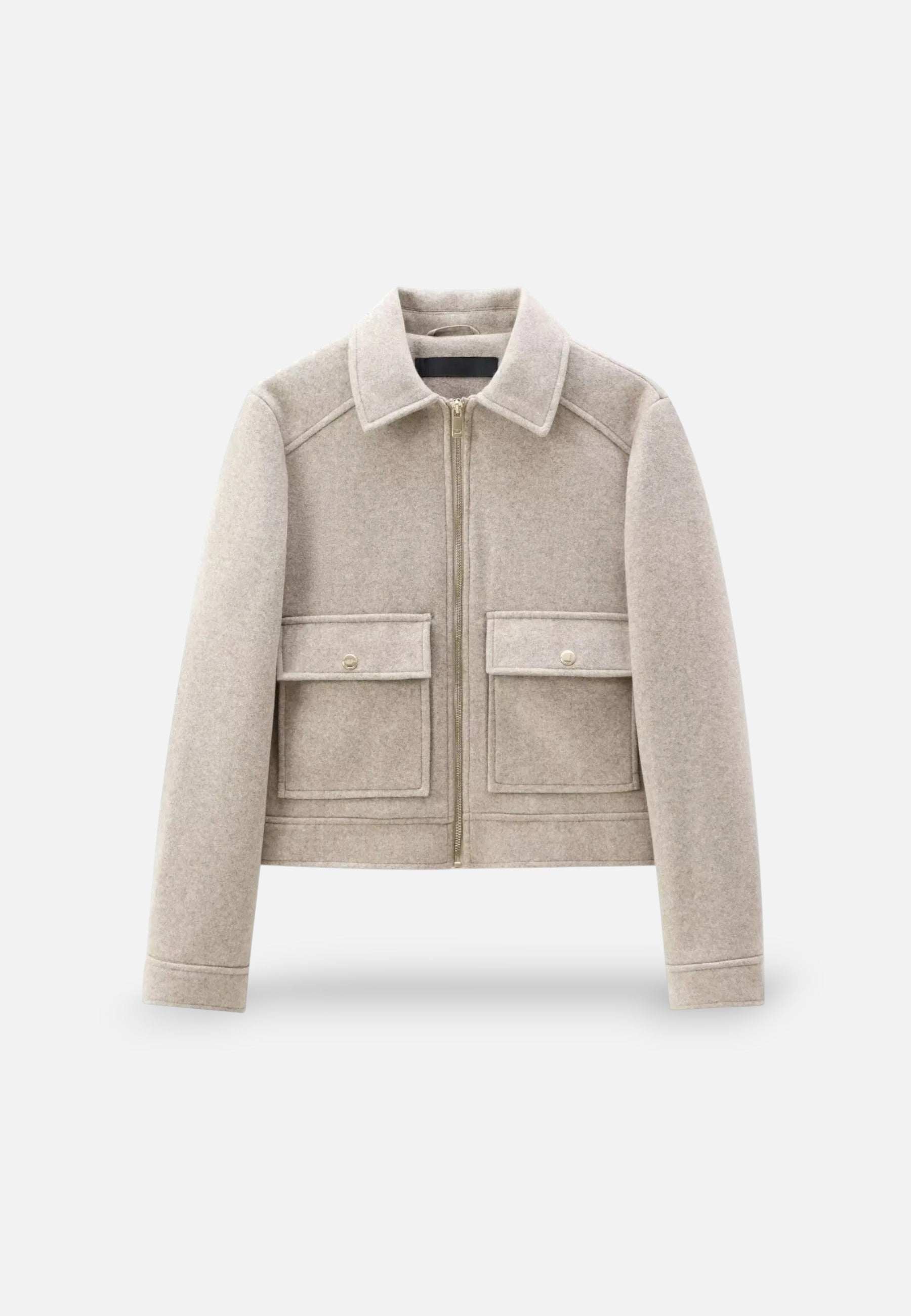 Caurelle | Women’s Cropped Jacket – Modern Zip Silhouette