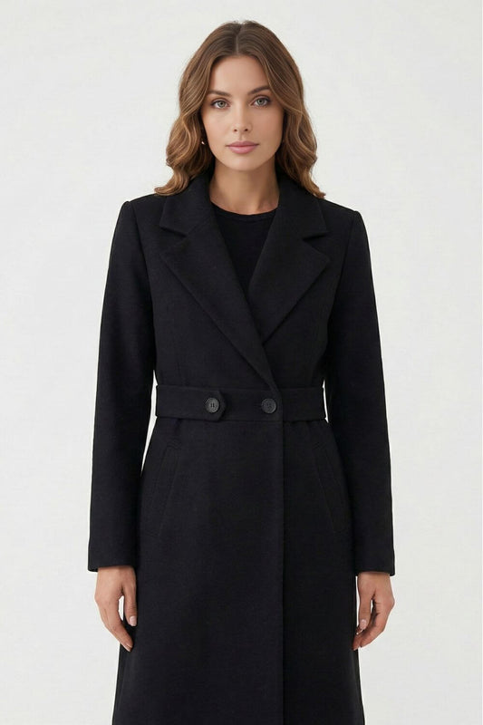 Caurelle | Women’s Long Coat - Elegant Outerwear Warmth
