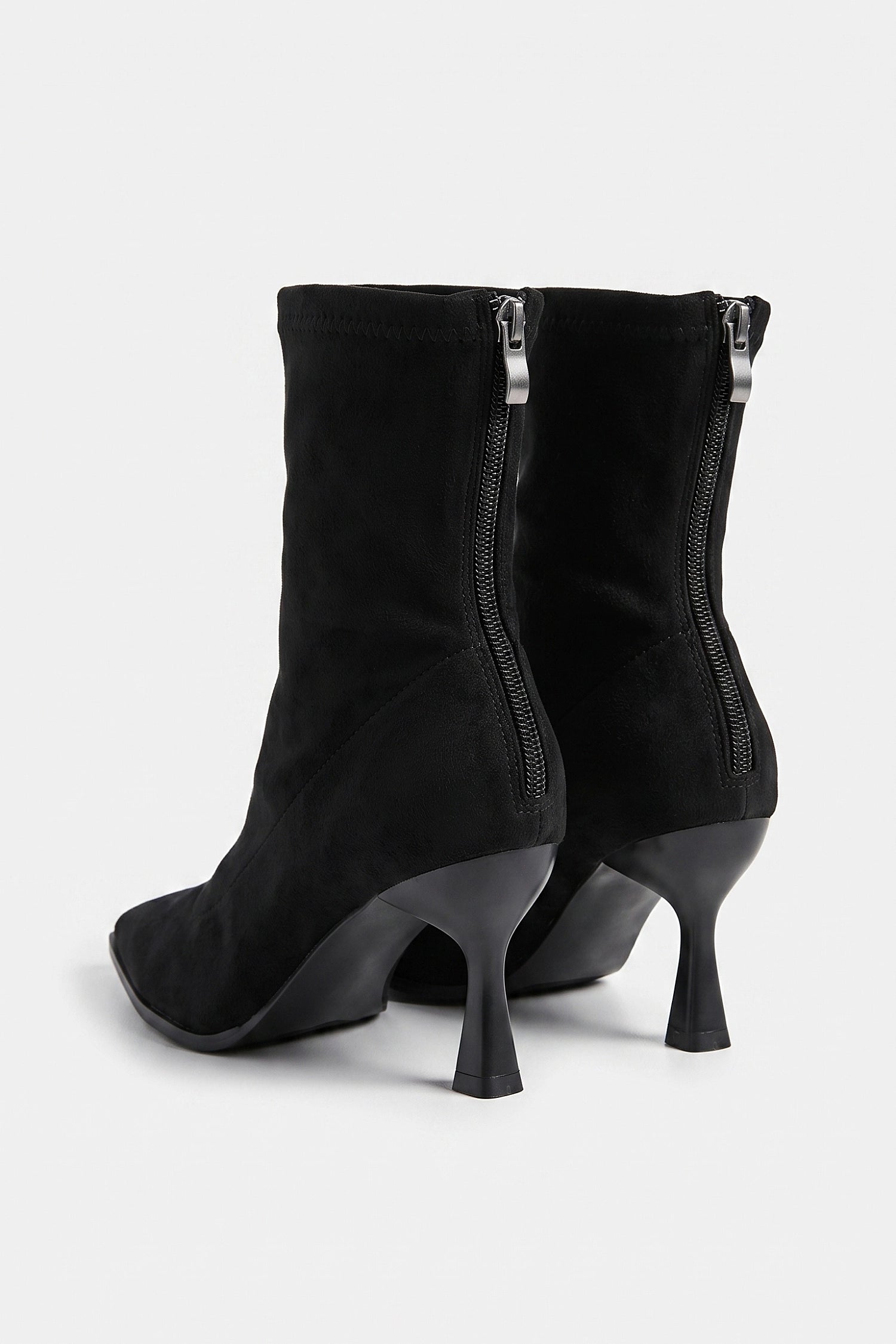 Women's Winter Easy Wear Pointed Toe Stiletto Suede Ankle Boots