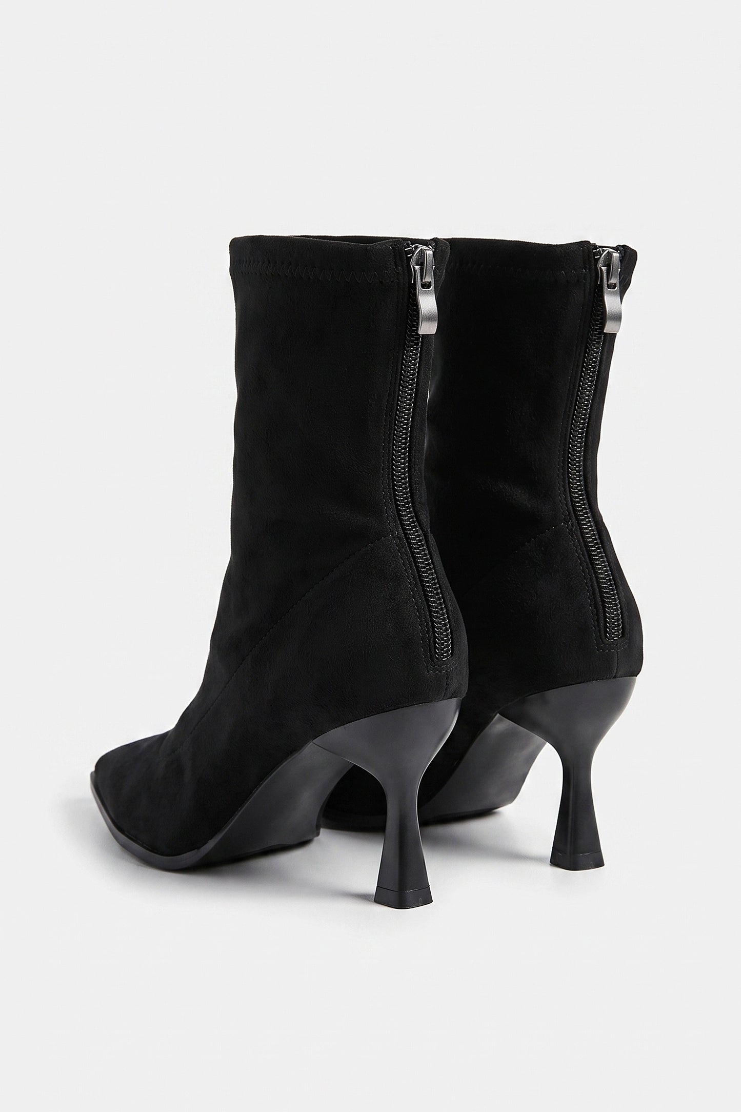 Women's Winter Easy Wear Pointed Toe Stiletto Suede Ankle Boots