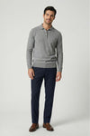 Caurelle | Men’s Long Sleeve Knitted Polo Jumper