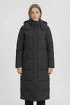 Caurelle | Women’s Long Puffer Coat - Hooded Winter Outerwear